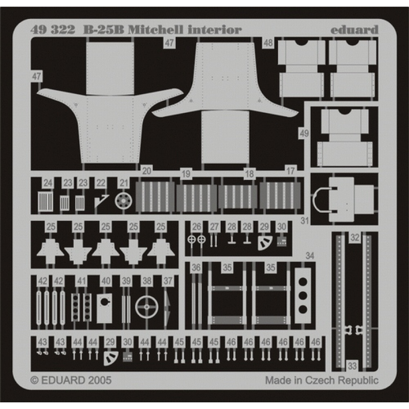 B-25B Mitchell - Interior 1/48