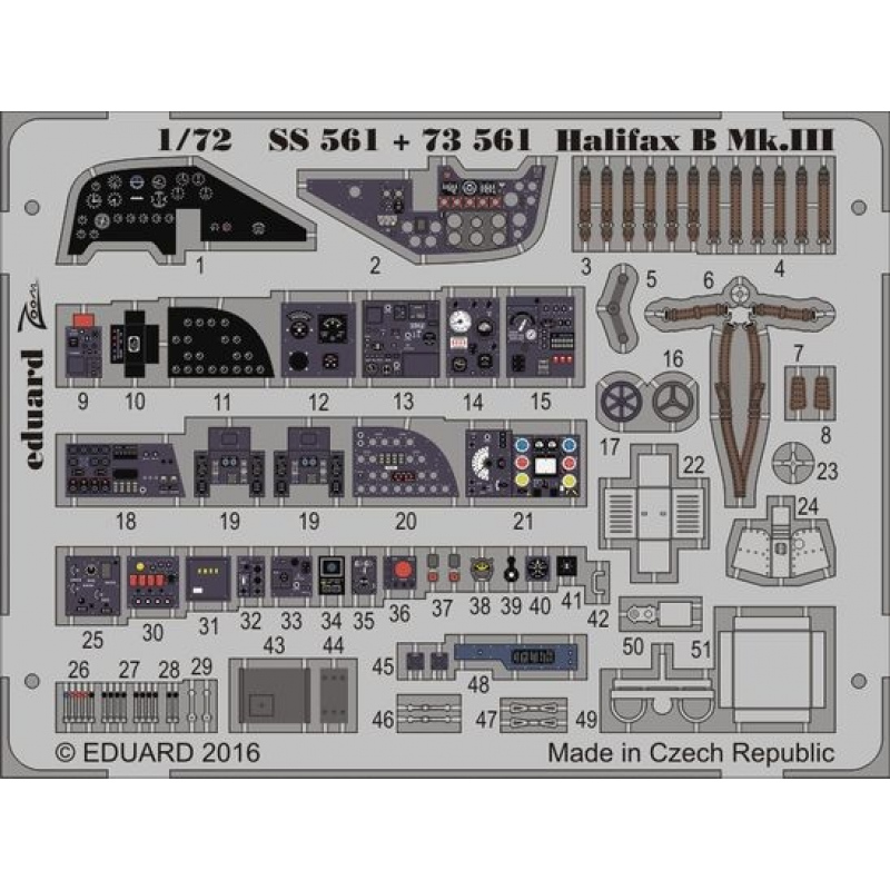 Halifax B Mk Iii Interior 1 72