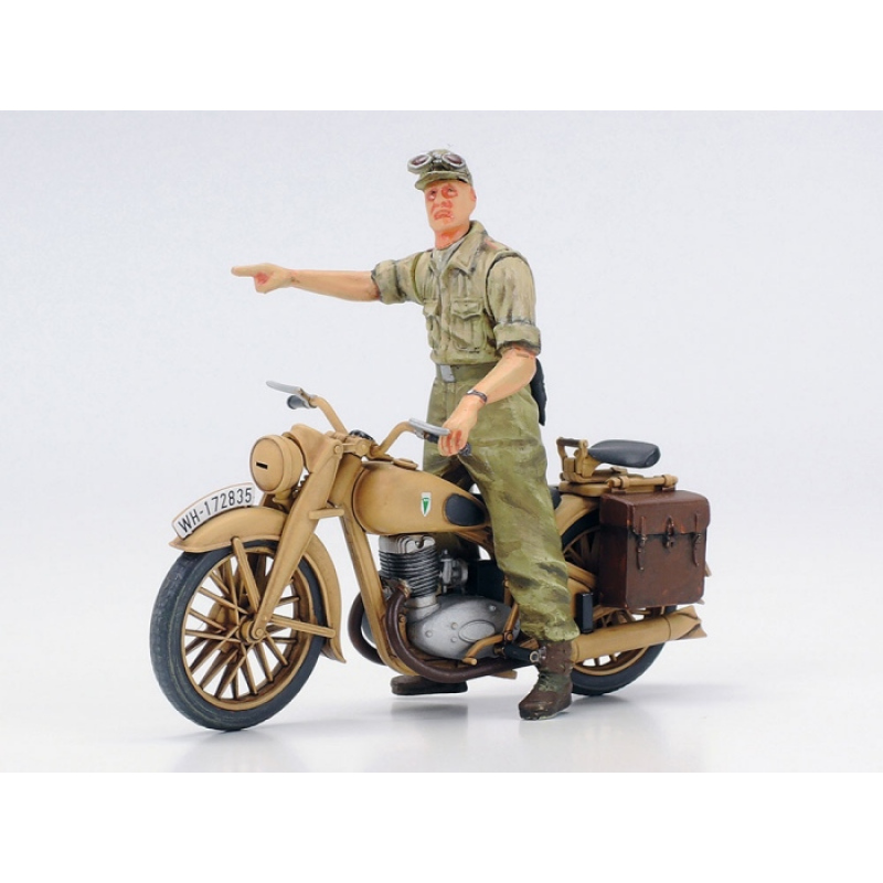 Tamiya 1/35 Duitse Tank Panzerkampfwagen IV Ausf.F & Motorset Noord-Afrika Bouwpakket - 25208 · Modelsport