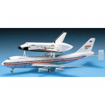 Jumbo 747 & Space Shuttle - Academy 1/228