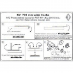 KV 700mm wide Tracks - ACE 1/72