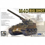M40 Big Shoot (U.S. 155mm Gun Motor Carriage) - AFV Club...