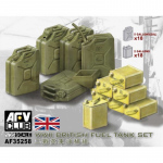 WWII British Fuel Tank Set - AFV Club 1/35