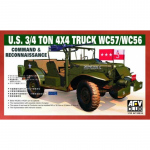 U.S. 3/4 ton 4x4 Truck WC57/WC56 Command & Recon. - AFV...
