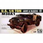 M38 A1 Army & Marine Jeep - AFV Club 1/35