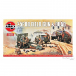 25pdr Field Gun & Quad, Vintage Classics