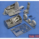 Heinkel He 162 A-2 Detail Set - Aires 1/32