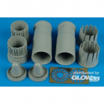 EF 2000A early Exhaust Nozzles - Aires 1/32