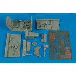 Messerschmitt Bf 109 F-2/F-4 Cockpit Set - Aires 1/32