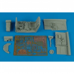 Messerschmitt Bf 109 F-2/F-4 Cockpit Set - Aires 1/32