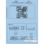 Dewoitine D.520 Cockpit Set - Aires 1/48
