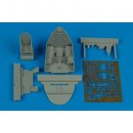 F4U-7 Corsair Cockpit Set - Aires 1/48