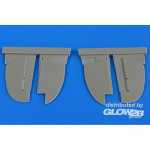 Gloster Gladiator control surfaces for Eduard/Roden
