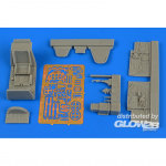 Bf 109F-2/F-4 cockpit set f.Eduard