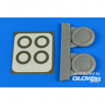 Gloster Gladiator wheels&paint masks for Roden/Eduard