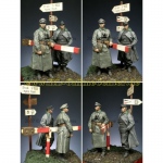 German Officers Set WWII - Alpine Miniatures 1/35