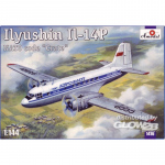 Ilyushin IL-14P Crate Soviet Civil Aircraft - Amodel 1/144