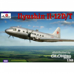 IIyushin IL-12D/T Soviet Milit.Transp. - Amodel 1/144