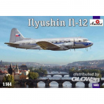 Ilyushin IL-12 Czech Airliner - Amodel 1/144