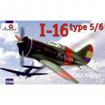 I-16 type 5/6 Soviet Fighter - Amodel 1/72