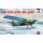 Yakovlev Yak-12A with Ski Gear - Amodel 1/72