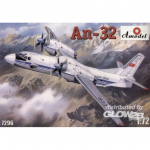 Antonov An-32 Soviet Transport Aircraft - Amodel 1/72