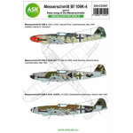 1/32 Messerschmitt Bf 109K-4 Decals part 4