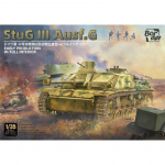 StuG III Ausf. G (frh) mit Interior - Border Model 1/35