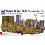 WWII British Field Accessories Set - Bronco 1/35