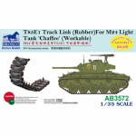 T85E1 Track Link (Rubber) for M24 Light Tank Chaffee...