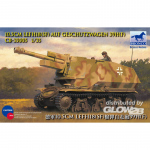 10.5cm leFH 18 (Sf) auf Geschützwagen 39(f) - Bronco 1/35