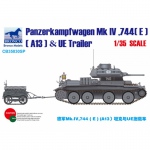 Panzerkampfwagen Mk.IV, 744(E) (A13) & UE Trailer -...