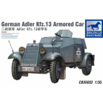 German Adler Kfz. 13 Armored Car - Bronco 1/35