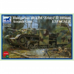 Hungarian 40/43M Zrinyi II 105mm Assault Gun - Bronco 1/35