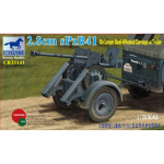2.8cm sPzB41 on Larger Steel-Wheeled Carriage w. Trailer...