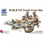 WWII US Truck Crew Set - Bronco 1/35