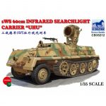 sWS 60cm Infrared Searchlight Carrier UHU - Bronco 1/35