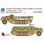 German sWS Supply Ammo Vehicle & Armored Cargo Version...