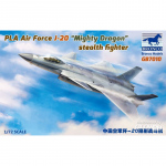 PLA Air Force J-20 Mighty Dragon stealth fighter
