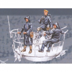 Deutsche U-Boot Crew auf Wache - CMK 1/72