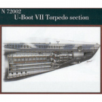 Dt. U-Boot Typ VII Torpedoraum - CMK 1/72