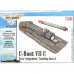 Dt. U-Boot Typ VII Hintere Torpedo-Ladeluke - CMK 1/72