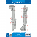 Tempest Mk.V stencils - 1/48