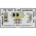 A-10C seatbelts STEEL for Italeri