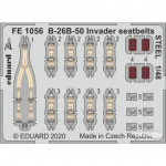 B-26B-50 Invader seatbelts STEEL for ICM