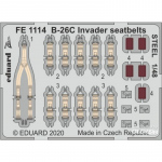 B-26C Invader seatbelts STEEL for ICM