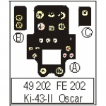 Ki -43 II Oscar - Detailset 1/48