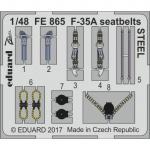 F-35A seatbelts STEEL - 1/48