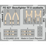 Beaufighter TF.X seatbelts STEEL - 1/48