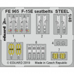 F-15E seatbelts STEEL - 1/48